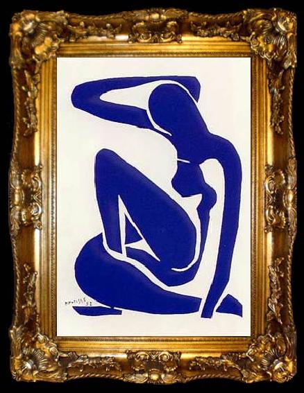 framed  Henri Matisse Prints Blue Nude I, ta009-2